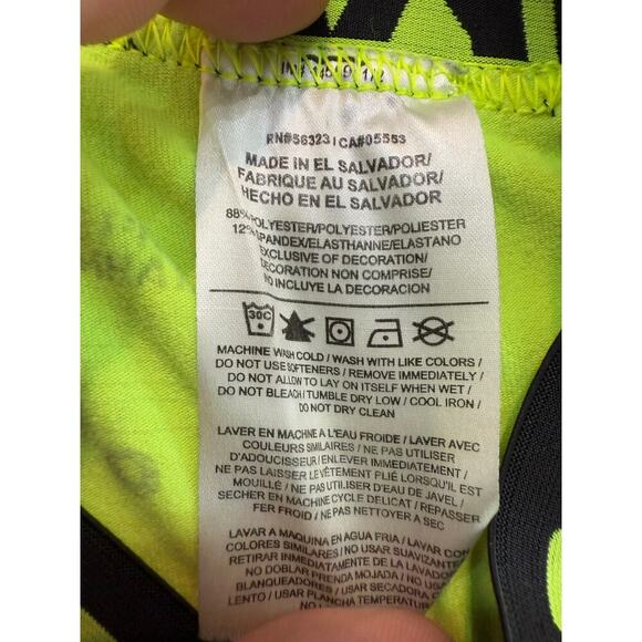 Nike Yellow Pro Combat Compression Leggings Pants Size Small - Picture 5 of 7